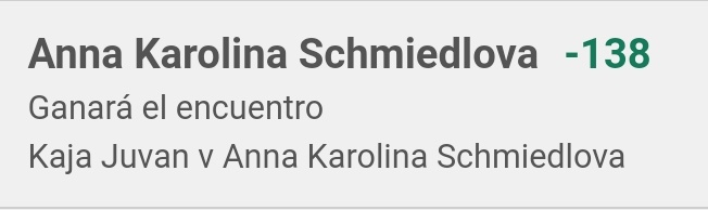Clash_Picks's tweet photo. 🎾🇷🇴 WTA Cluj Napoca 🇷🇴🎾

🆚 Kaja Juvan @ Anna Schmiedlova
📌 Schmiedlova ML [-138]
💰 1 Unidad https://t.co/mIEiWh5fh3