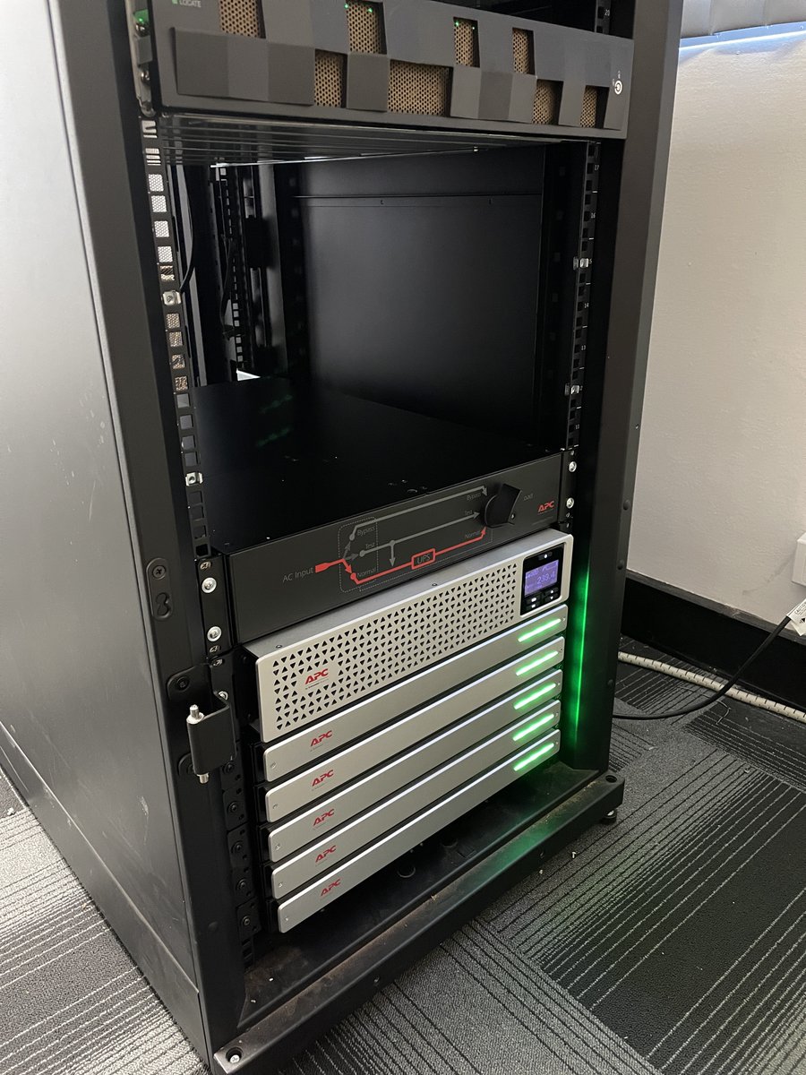 SecurePowerSoln's tweet image. A neat little install of the new #APC #LITHIUM UPS for a client in the #Pilbara today.