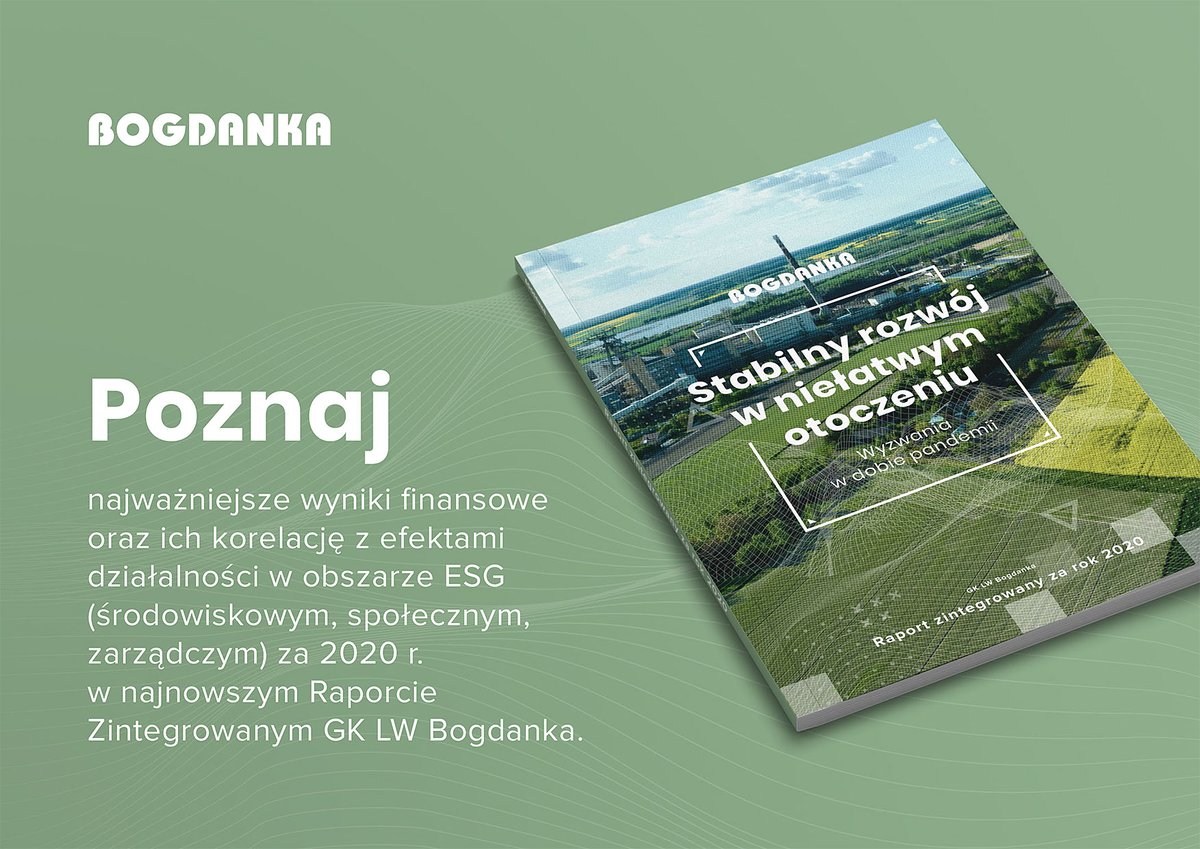 MarcinKujawiak's tweet photo. #Bogdanka, część @Grupa_Enea opublikowała #Raport #Zintegrowany za 2020 rok.
To był dla nas wszystkich czas wyzwań. Dzięki zaangażowaniu, oddaniu oraz odpowiedzialności zespołu stawiliśmy im czoła. - mówi Artur #Wasil Prezes #LWB. https://t.co/Cr2wWgJxCp