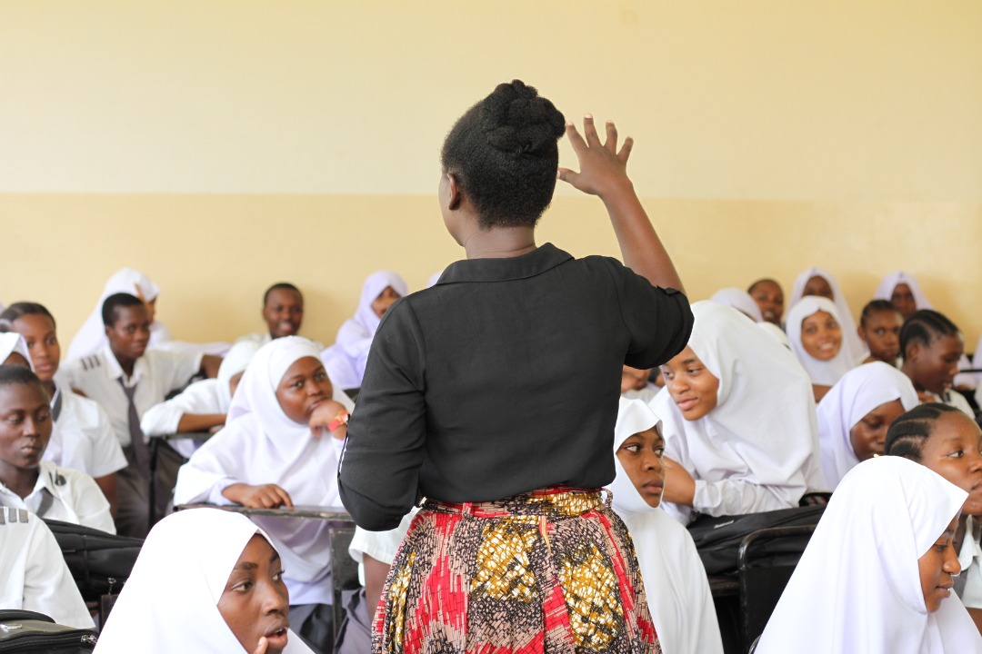 As a young girl, i suffered low self-esteem following my terrible menstrual experience, Today i teach girls about menstruation, guiding them and empowering them into great women who will lead the future