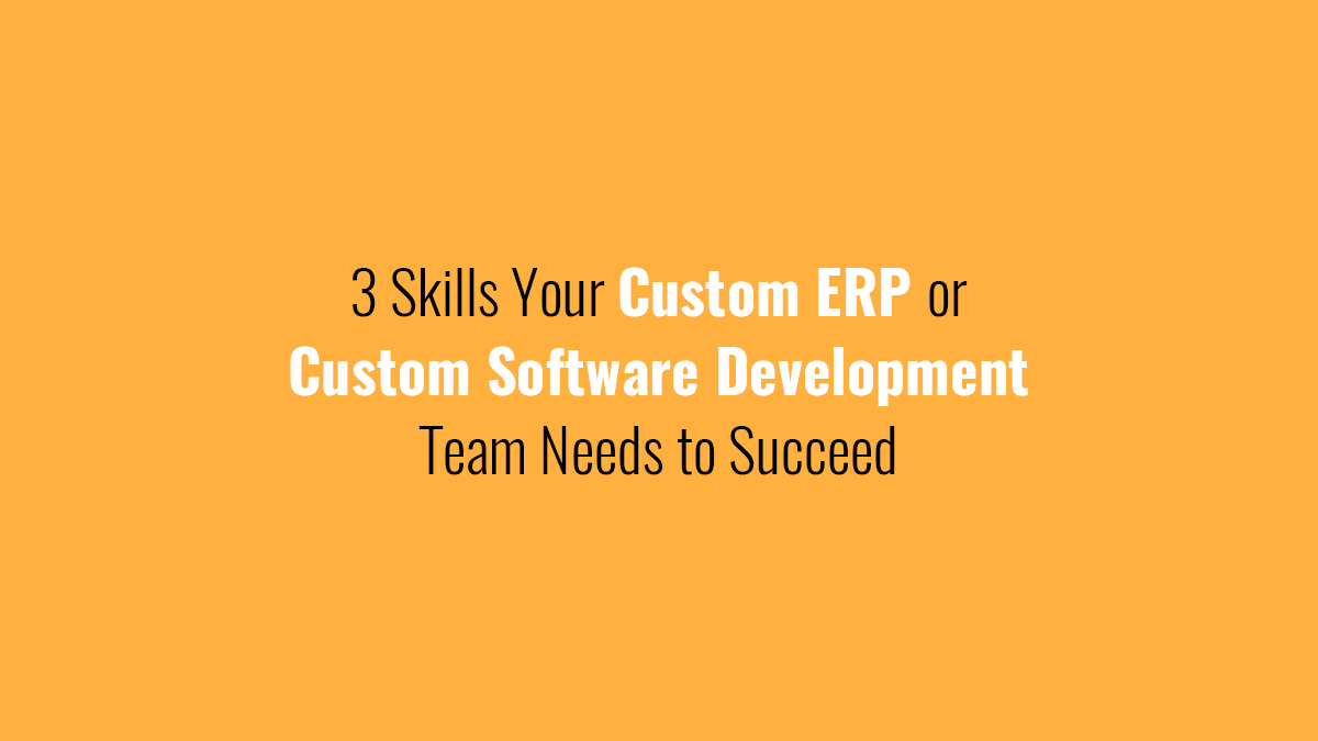 ElegantMicroWeb's tweet image. 3 Skills Your Custom ERP or Custom Software Development Team Needs to Succeed
bit.ly/3ypQyLd 
#CustomApplicationDevelopment #CustomApplicationDevelopmentAhmedabad #CustomApplicationDevelopmentServices #CustomSoftwareDevelopment