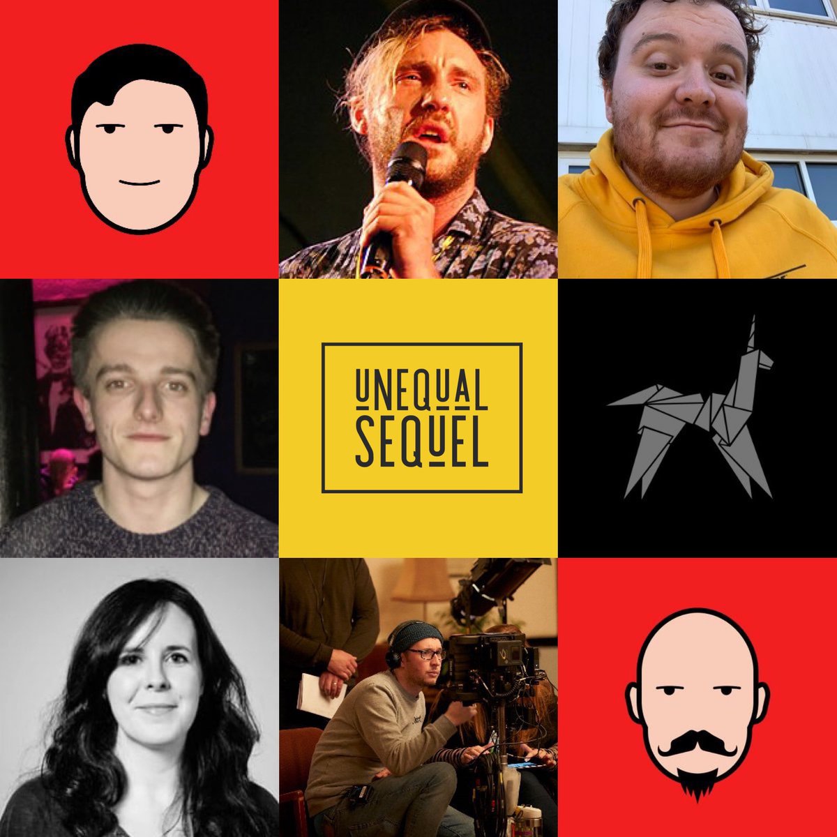 UnequalSequel's tweet photo. 8 eps are now live. 

EP1 @HelenLOHara 
EP2 @seannwalsh 
EP3 @Cakes_Comics 
EP4 @RuhBuhJuh
EP5 @LewisAEA
EP6 @FrewFilm 
EP7 @stoghz 
EP8 @trivia_lad 

Find out their best, worst and dream sequel
#podcast #interview #PodNation #PodernFamily #FilmTwitter

https://t.co/4LiUwdvBmB https://t.co/QLM0kQQFMd