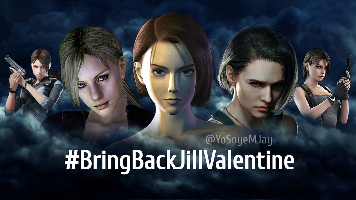 Let's make this hashtag trendy on Twitter! 
Quote this or comment with this hashtag! Let's make the noise! Capcom must hear us! 
#BringBackJillValentine #JillValentine #ResidentEvil