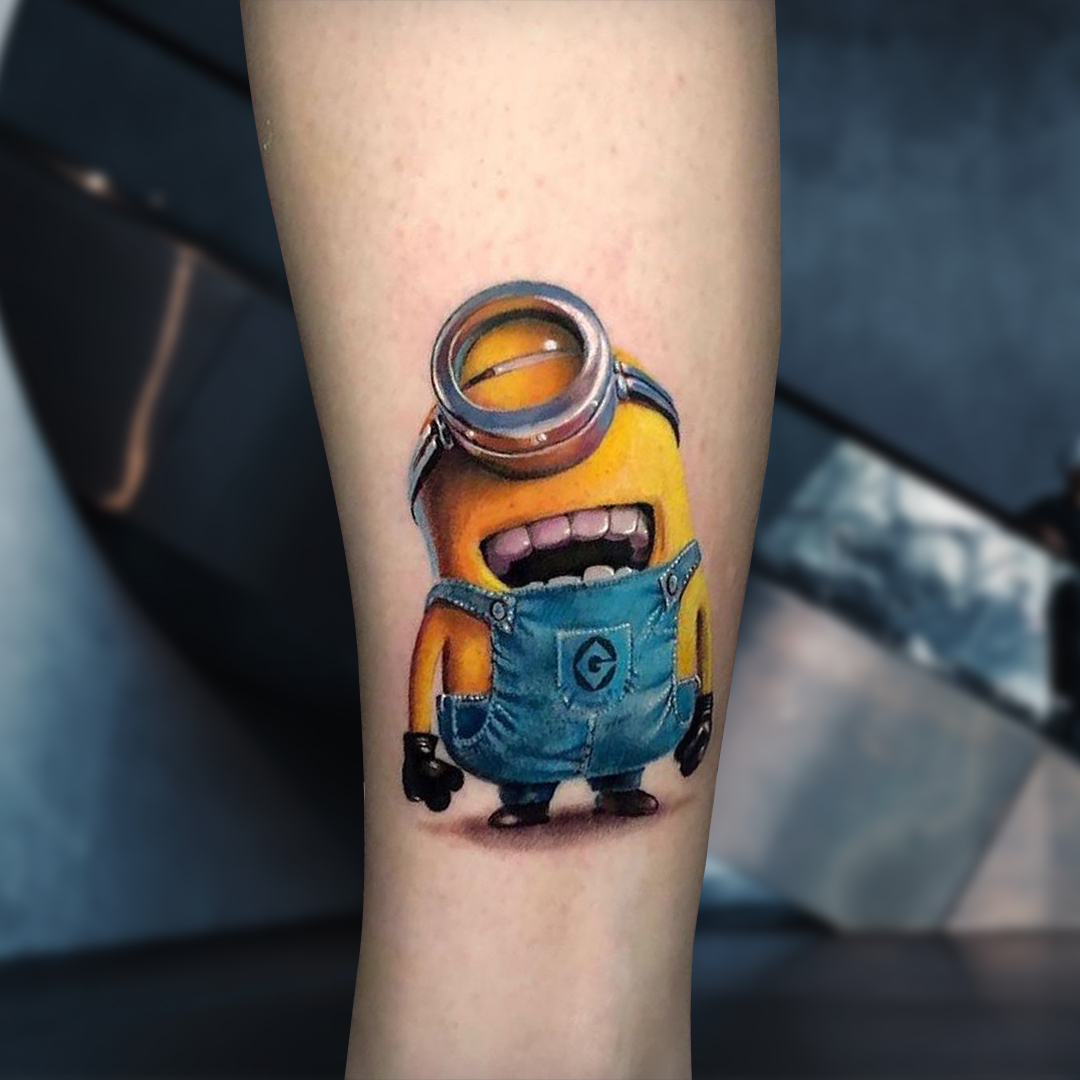 Superminion Tatuagem dos minions Tatuagem personalizada Tatuagens #30 Superminion Tatuagem dos minions Tatuagem personalizada Tatuagens