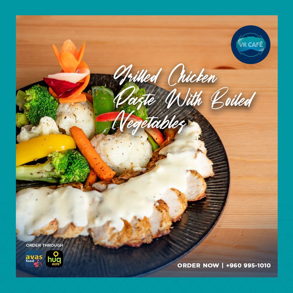 You can never say NO to chicken! 
Come &amp; Enjoy this delicious meal while playing some exciting games at VrCafe’ ✨
•
•
•
We are open for dineing NOW! 
#vrcafemv