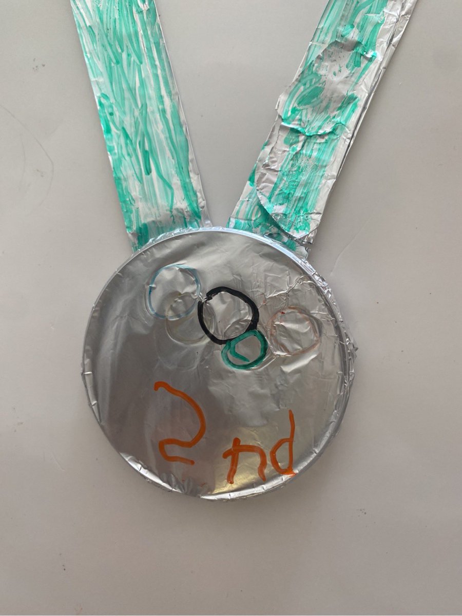 Olympic focus - can you make your own medals? <a href="/rosehillps/">Rosehill PS</a> 🥇🥈🥉
