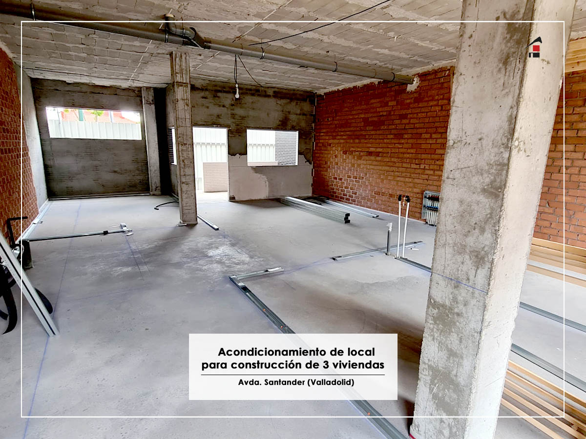 SV_Construccion's tweet photo. Preparando el replanteo de una de las tres viviendas que estamos construyendo en este local, en la Avenida Santander de Valladolid. Así mismo, ejecutamos el cerramiento caravista de la fachada.

#construcción #viviendas #Valladolid #cerramiento #fachada https://t.co/yTDqDzkJVM