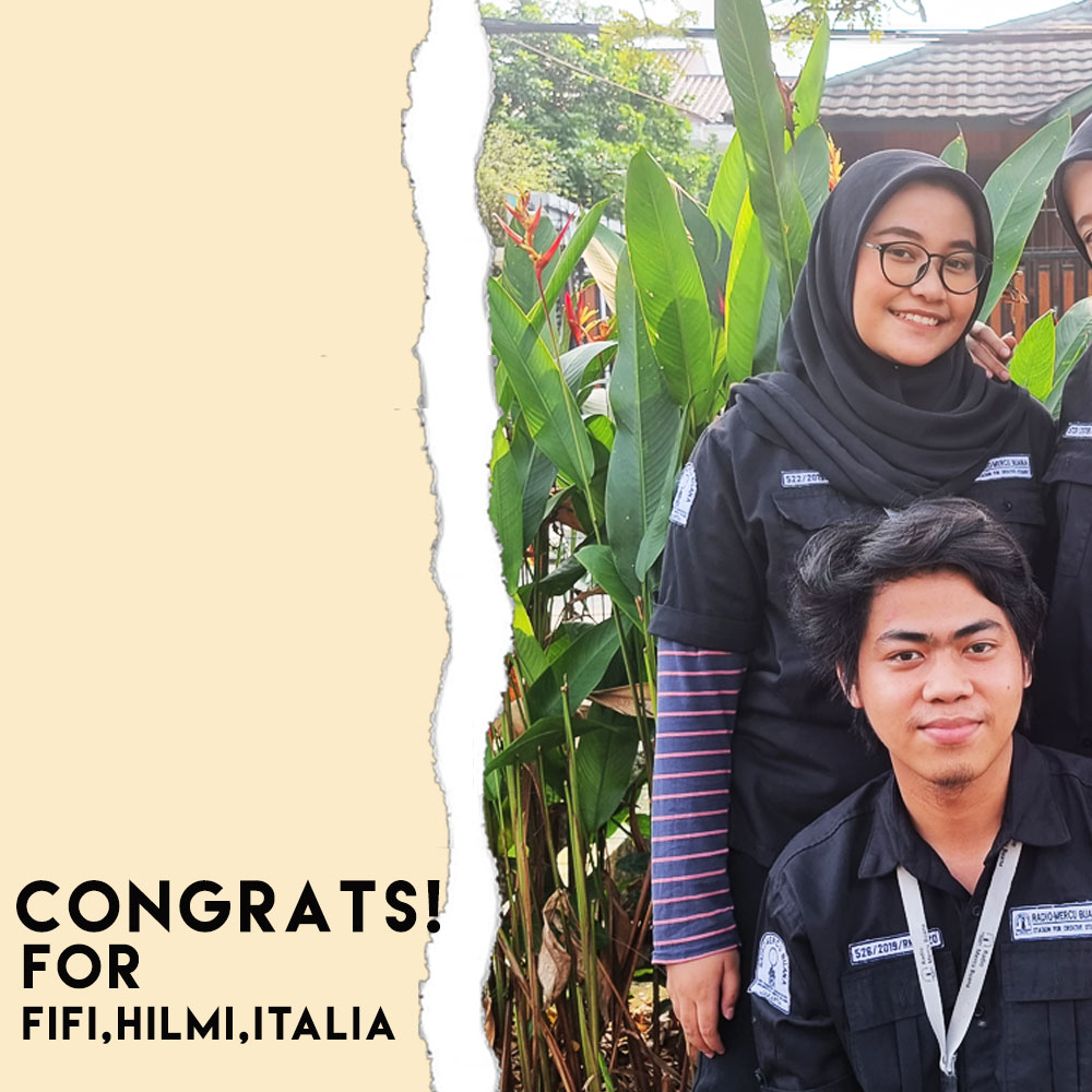 RadioMercuBuana's tweet photo. Congratulations @aalifia.p @italianurunissa dan @hilmiism, telah berhasil meraih juara 3 dalam Announcing Competition yang di selenggarakan oleh @radiountar🤩🥳

Semakin hebat yaa! Hmm kira-kira siapa yaa selanjutnya?!😉

#RadioMercuBuana #StationForCreativeStudent https://t.co/kTLCVHB1lG