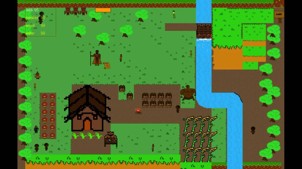 This is Lwazi Nkosi (21) and Njabulo Mavuso (21) game developers. from Machadodorp, Mpumalanga.

They have created a game called Warlegendz