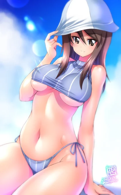 今日もあっつーーーヽ(≧ω≦)ノ
帽子必須だねぇ 