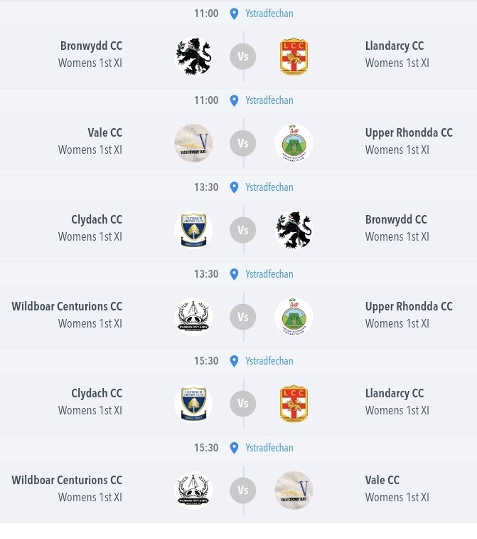 WWomensCricket's tweet photo. The tension is building for our final league fixture in Division 2️⃣ in the #SWWSL @upper_rhonddacw

Who will take the trophy??🏆

@WildboarCCC in their debut season are out in front but play both @valecricket &amp; @upper_rhonddacw on Sunday 

Good luck all https://t.co/vw5eCPgpi8