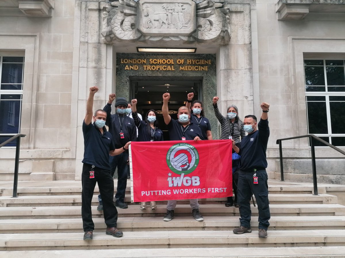 IWGB Universities of London (@iwgbuol) on Twitter photo 🚨BREAKING NEWS🚨
The IWGB union has given a deadline to <a href="/LSHTM/">London School of Hygiene & Tropical Medicine</a> : Bring your cleaners, security and porters IN-HOUSE NOW!
DEADLINE DAY is set for August 30👀
End OUTSOURCING or face a powerful campaign from LSHTM'S outsourced workers and the <a href="/IWGBunion/">IWGB</a> 🔥
Whatch this space! 🚨BREAKING NEWS🚨
The IWGB union has given a deadline to <a href="/LSHTM/">London School of Hygiene & Tropical Medicine</a> : Bring your cleaners, security and porters IN-HOUSE NOW!
DEADLINE DAY is set for August 30👀
End OUTSOURCING or face a powerful campaign from LSHTM'S outsourced workers and the <a href="/IWGBunion/">IWGB</a> 🔥
Whatch this space!