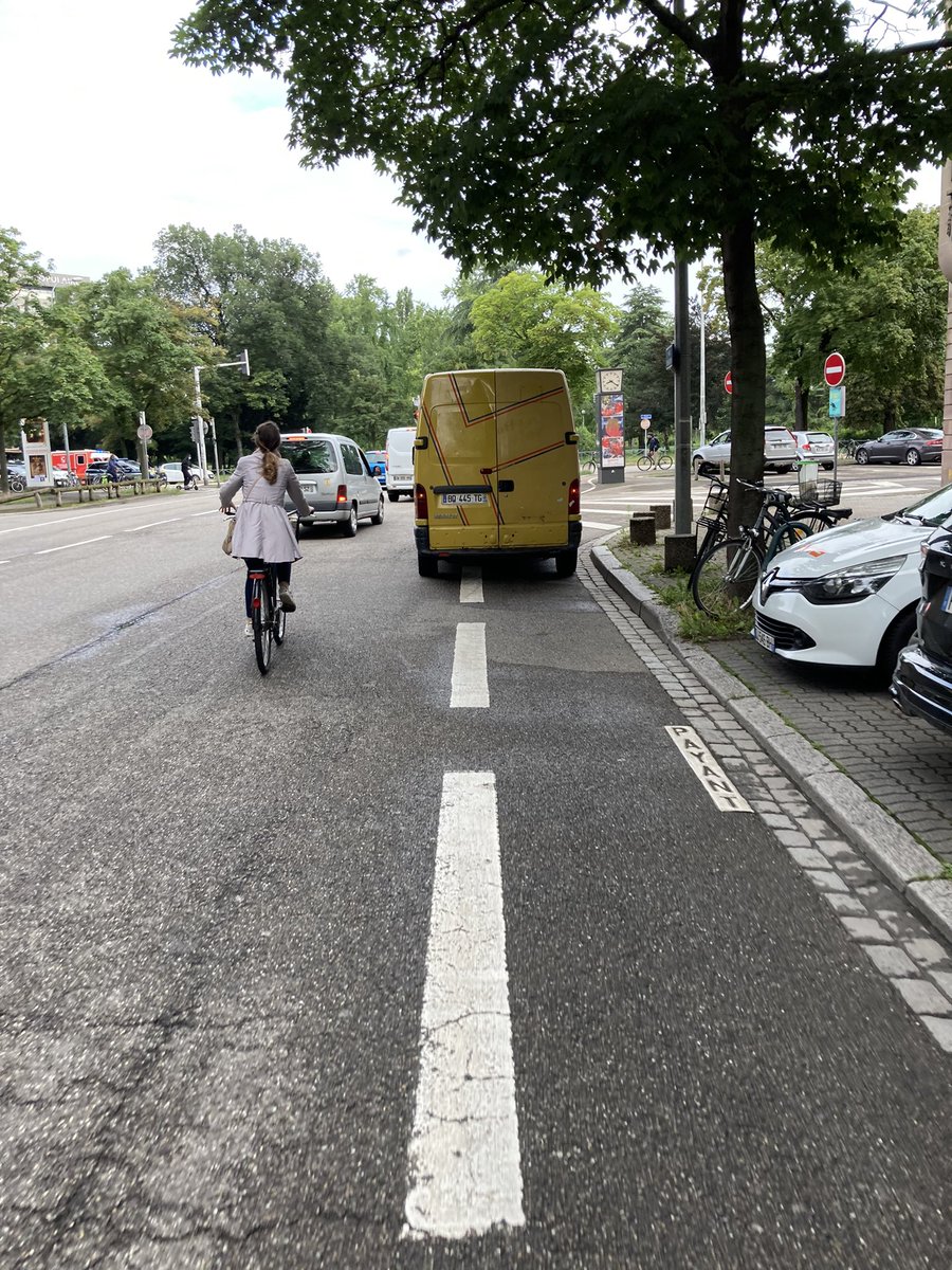 Bonjour #Strasbourg 1ère ville cyclable de France 👋🏼