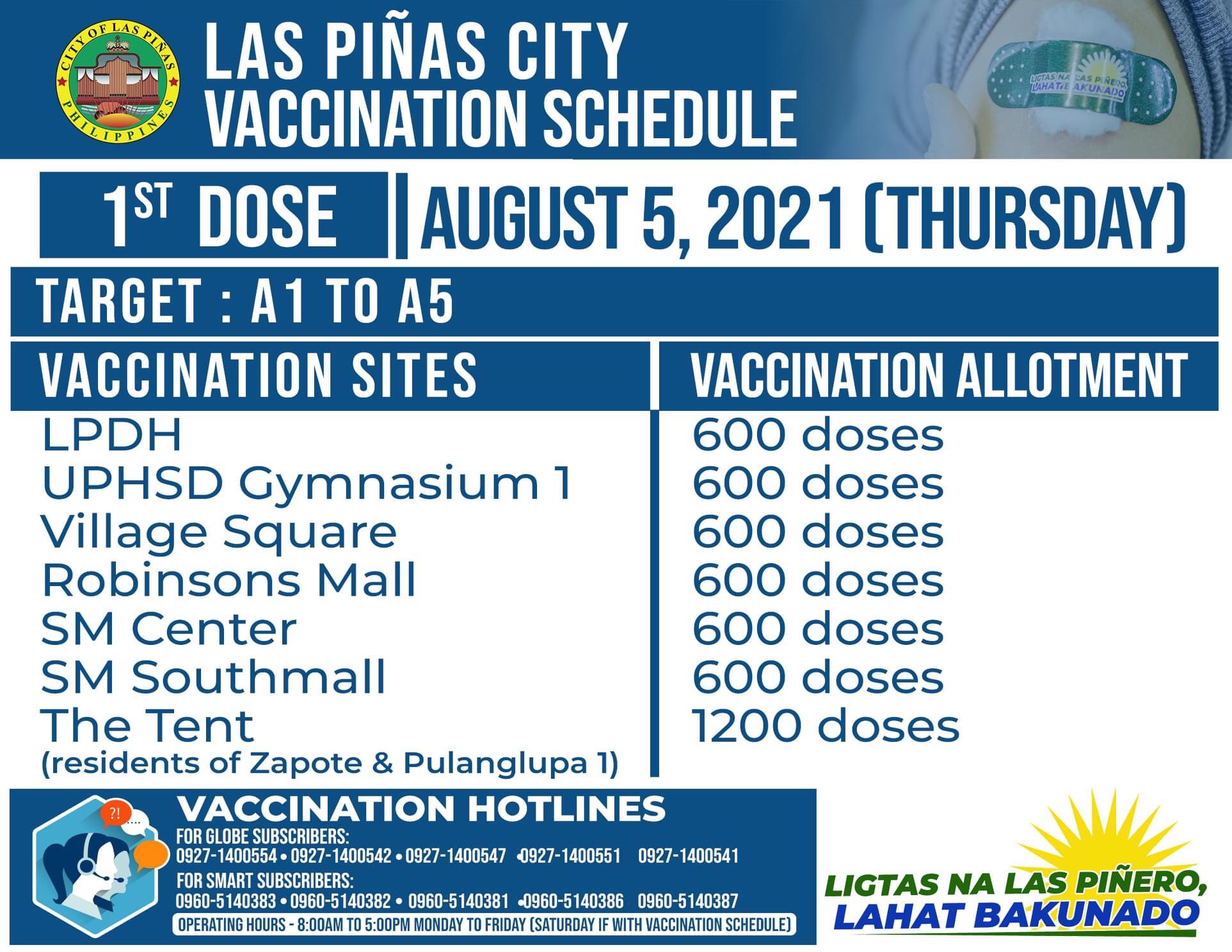 las-pi-as-city-update-on-twitter-vaccination-schedule-tomorrow