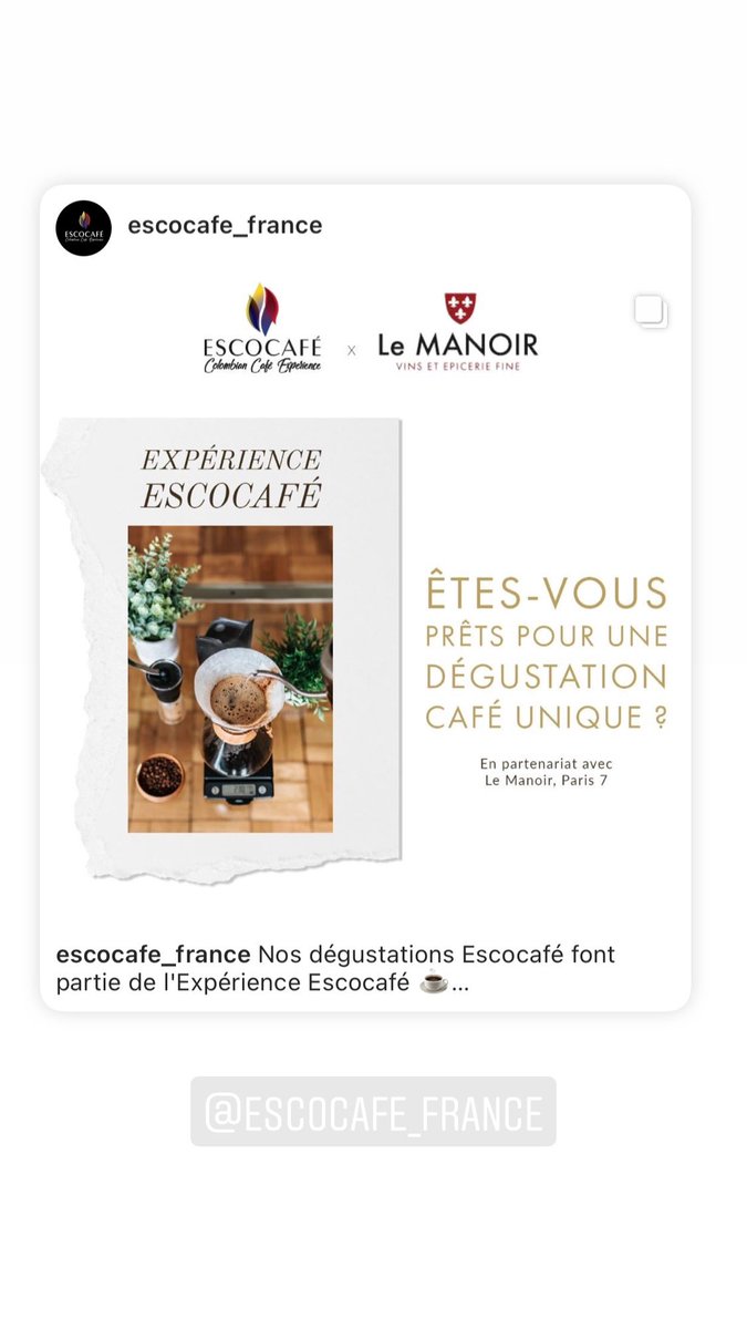 escocafe's tweet photo. Are you ready for a unique coffee experience?

https://t.co/MIIkEPKZuR 

#coffee #paris #paristime #paristourism
#visitparis
#sortiraparis https://t.co/Uuq5Of5icd
