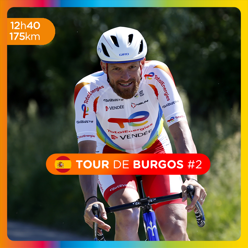 TeamTotalEnrg's tweet photo. La IIe étape devrait sourire aux sprinteurs !
📺 @lachainelequipe - 16h15
#AllezTotalEnergies⚡ #VueltaBurgos https://t.co/vZZsOjPpr2