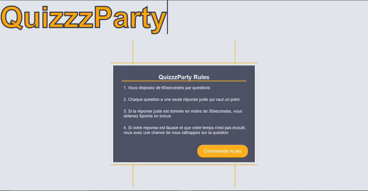 Raissa0132's tweet image. Séance 9: l&apos;orienté objet en javascript (ES6)
ES6 est une version améliorée du javascript.  Il était question d&apos;implémenter un jeu quiz à partir des nouveaux concepts qu&apos;offre ES6. Le rendu est le suivant, pas totalement achevé mais on ne lâche rien ✊🏽🥲
#seedcommunity
#path_web