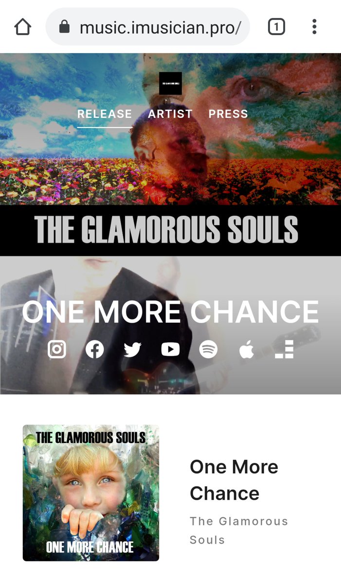 ONE MORE CHANCE Listen to our single. Thank you so much 🙏
music.imusician.pro/a/GeDMpLjD/the…