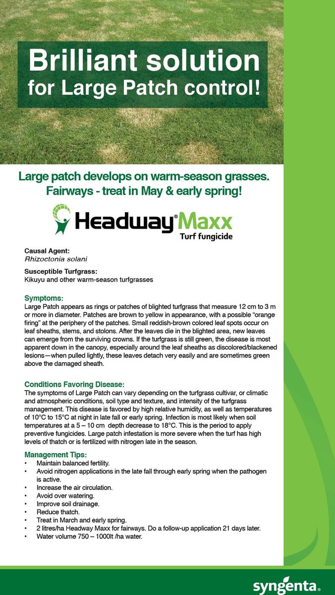 Talking_Turf's tweet image. #HeadwayMaxx = Brilliant solution for #LargePatch control! 🌱

&amp;gt; syngentaturf.co.za/product/turf-m…