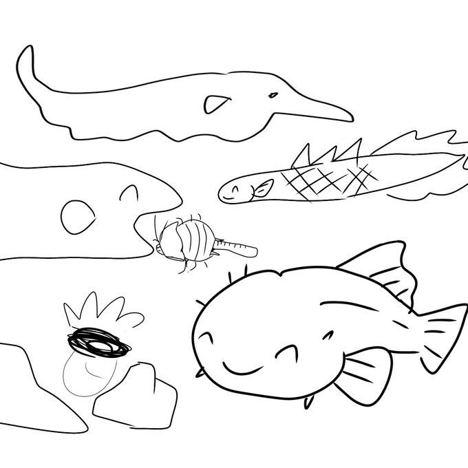 #同じ人が描いたとは思えない絵を貼る 