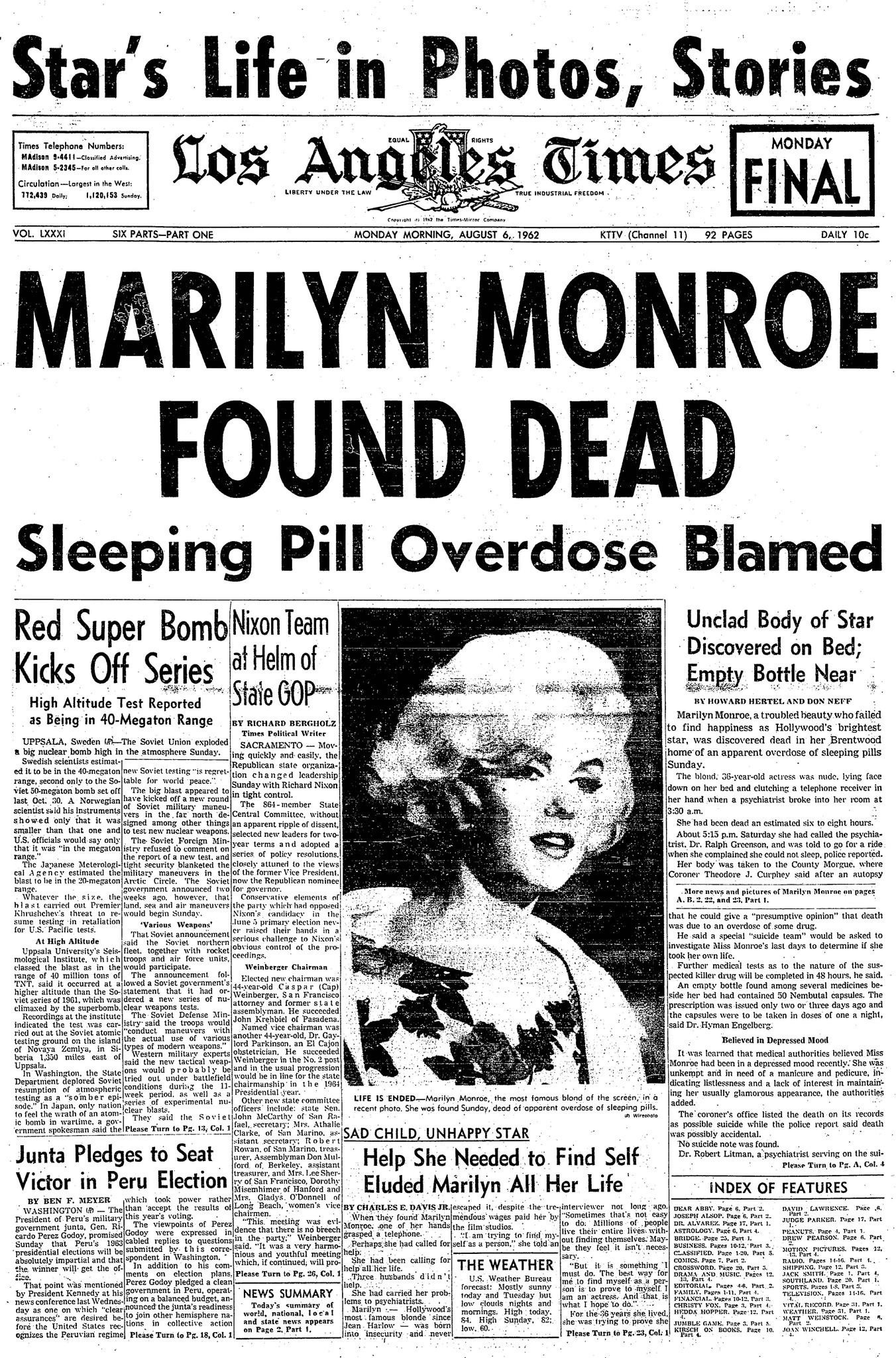 Marilyn Monroe Death - Listing Everything Wrong! - Imperidox