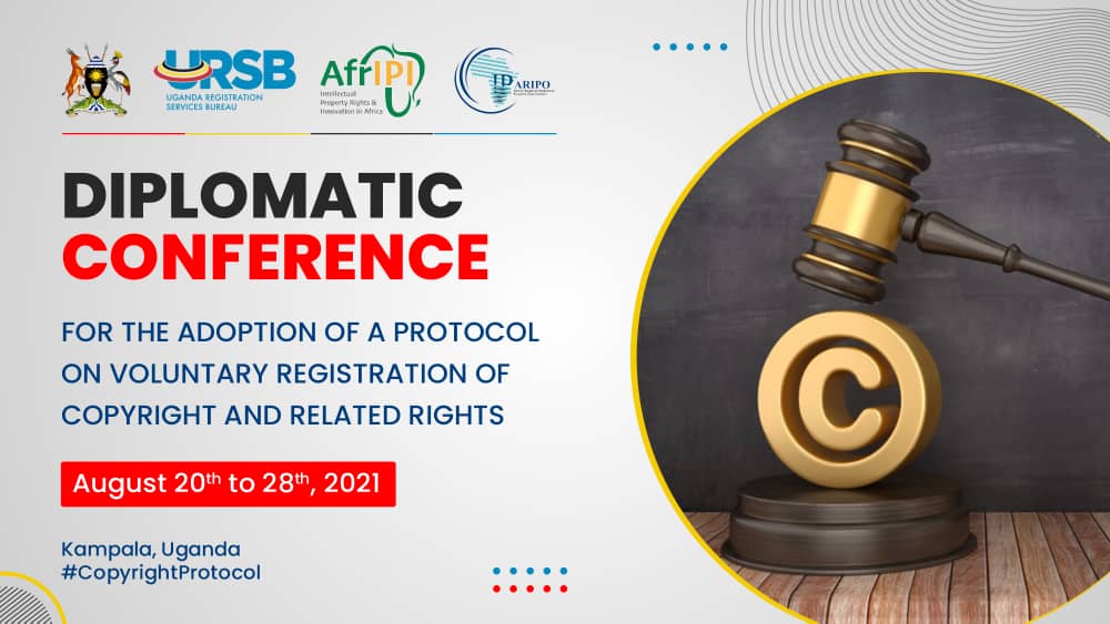 UgandaMediaCent's tweet photo. @Mercykains: With support from the Government of Uganda and the Africa Regional Intellectual Property Office (ARIPO) the conference was rescheduled to 20th – 28th August, 2021 at the @spekeresort #CopyrightUG https://t.co/kgN3OR2kW6