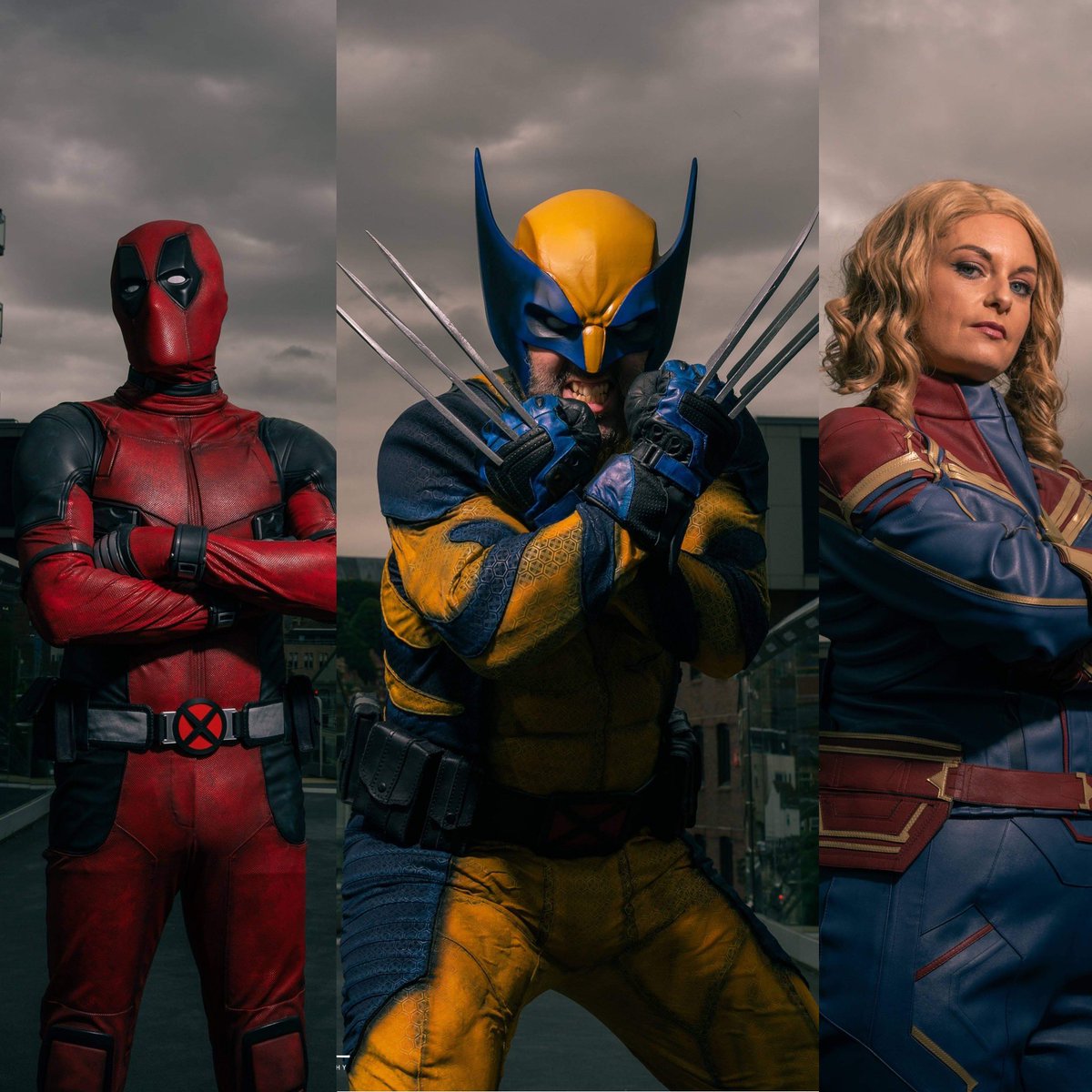 WolverSteve's tweet photo. @LisaJ_cosplay @IainPoole @DavePlatts7 Twas reet good! 

#Deadpool #Wolverine #CaptainMarvel #WolverineWednesday https://t.co/eEvPd0dBDt