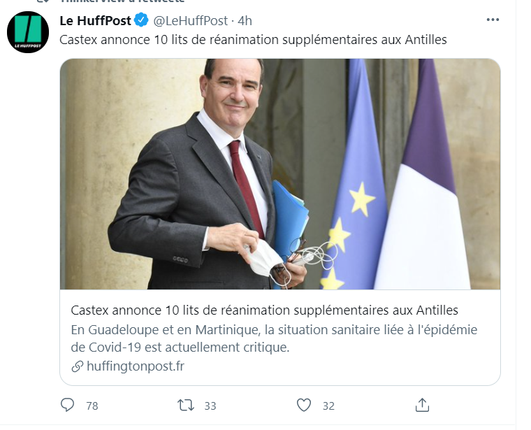 PH94420's tweet photo. ALERTE- Actualité de #Ouf ! "10 lits de réanimation supplémentaires aux Antilles !". Les 870 000 habitants des Antilles sont invités à remercier et exprimer leur joie sur #TikTokduPR-  #Manif7Aout #CaVaPeter #AntiPass #GrandMenageDAutomne #AssembleeConstituanteAsap #PassSanitaire https://t.co/YneDoEzjCT