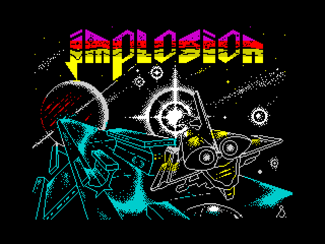 KingBrownym's tweet photo. 🕹️Implosion [1987] #Spectrum, publicado por Cascade Games, y a España lo trajo #System4. Tubo su versión en C64 con movimientos muy suaves. https://t.co/N1Bb6THLxL