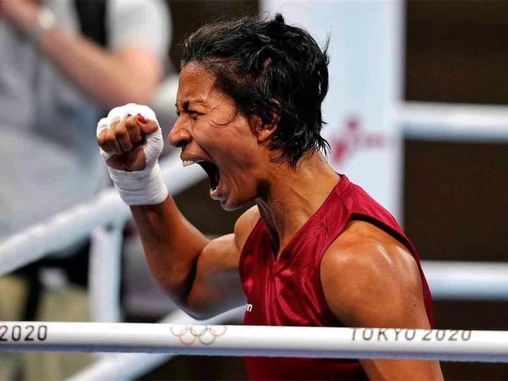 yamigautam's tweet photo. Congratulations on winning the Bronze Medal🏅@LovlinaBorgohai We are so proud of you.👏🏻 #Cheer4Indiia #TeamIndia #TokyoOlympics2020 https://t.co/q360CrWRxk