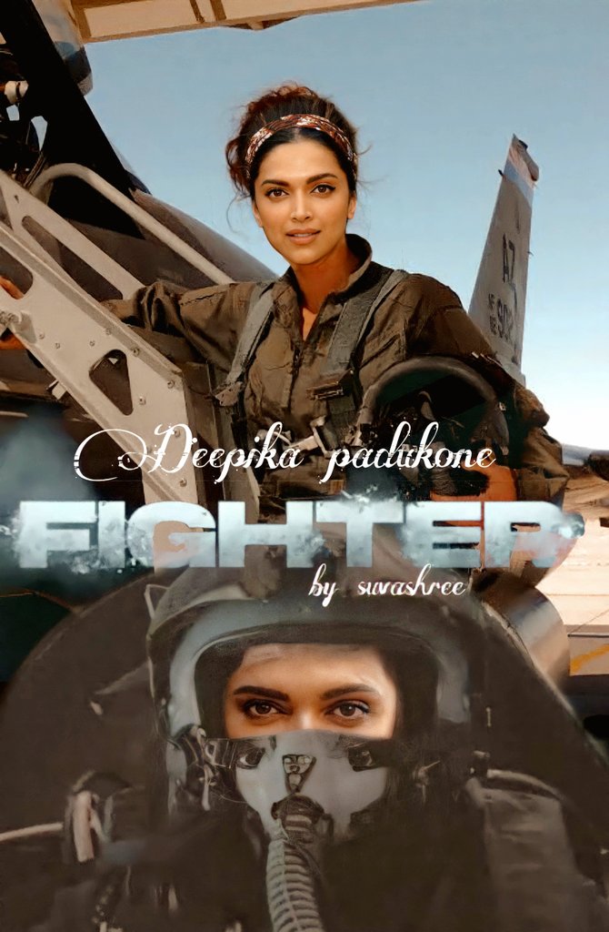 isuvashree's tweet photo. F .   I  .  G   .  H    .   T    .    E    .     R
Starring 
@iHrithik &amp; @deepikapadukone 
#HrithikRoshan 
#DeepikaPadukone 
#POSTER 
#digitalart 
#editposter https://t.co/wknNESPKVh