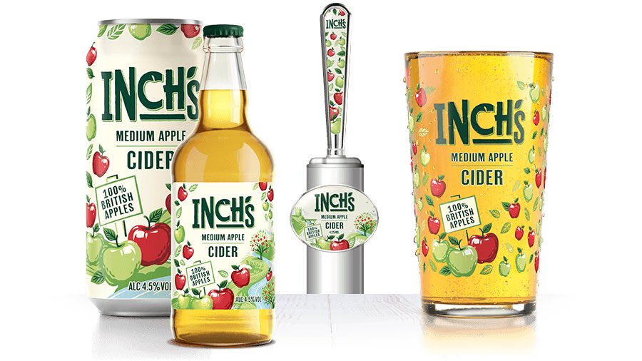 Now on tap, the UK’s tastiest Apple Cider theravenhotel.com  made with vegan friendly loved apples ♥️ 🍎 🍏 #inchcider #corby #theraven #cider #fruitciderdrinker #relaxanddrinkaninch