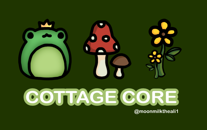 moonmilktheali1's tweet photo. cottage core sticker pack for @BongoLad π» #stickerpackcontest https://t.co/Odf3q9f6Kz