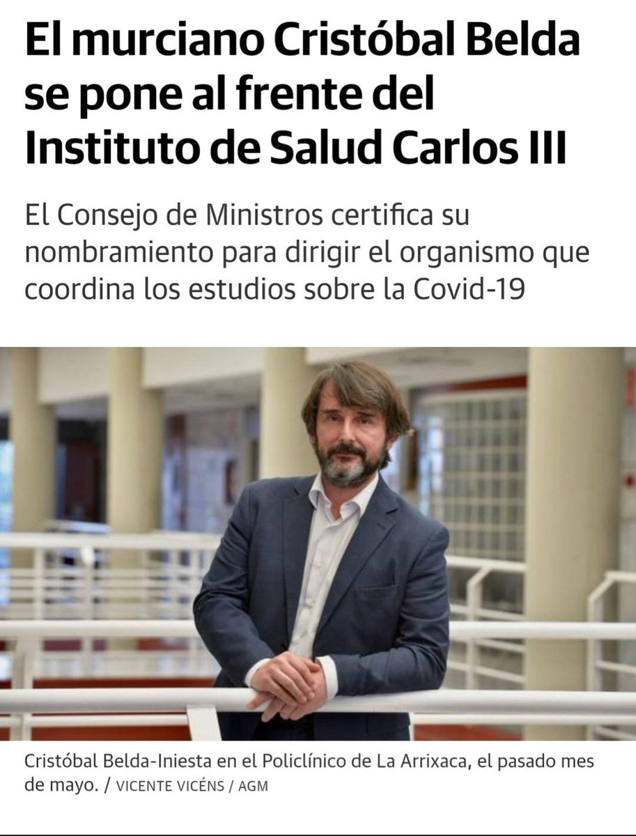 Qué alegría me produjo leer ayer esta noticia. 

Murcianos competentes, apasionados con su trabajo, y sobre todo, buena gente. 
Enhorabuena, Cristóbal!