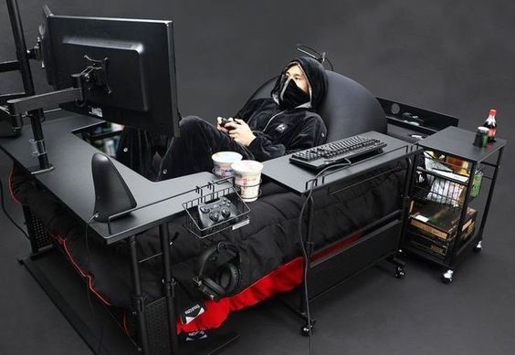 pccomponentes's tweet photo. 🚨🚨🚨 ABRO DEBATE! 

¿Te gustaría tener una cama gamer en tu casa?

🔃 Pues sí
🧡 Pues no https://t.co/zISQocfxoL