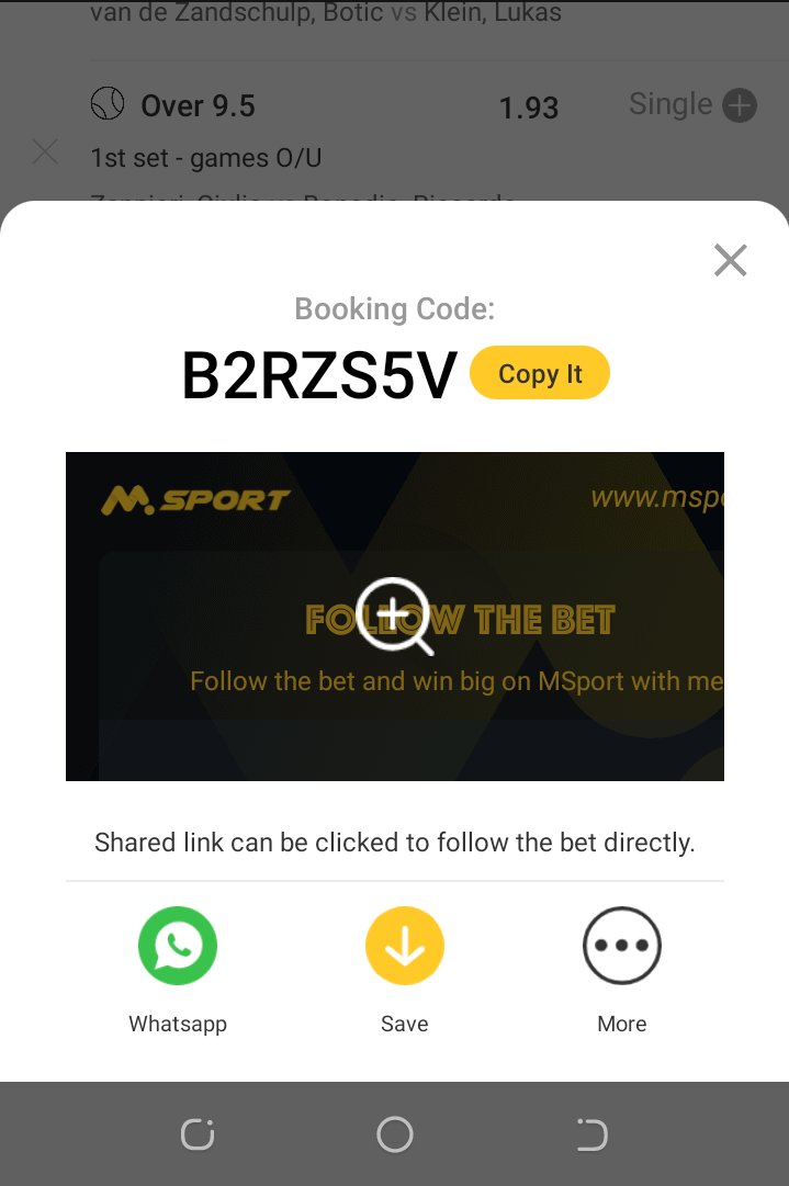 pink_girrll's tweet photo. Check the 1st 100 odds very well &amp; remove if u want✅

B2RZQ62👉 100 odds🥵
B2RZS5V👉 100 odds🥵
B2RZVY6👉 20 odds🥵
B2RZUT4👉 10 odds🥵
B2RZXPR👉 10 odds🥵

Register ur Msport account here 👇

https://t.co/aeX4vEDaUH

@ms__finest @Ada_Daddyya https://t.co/UGQAfR2jm9