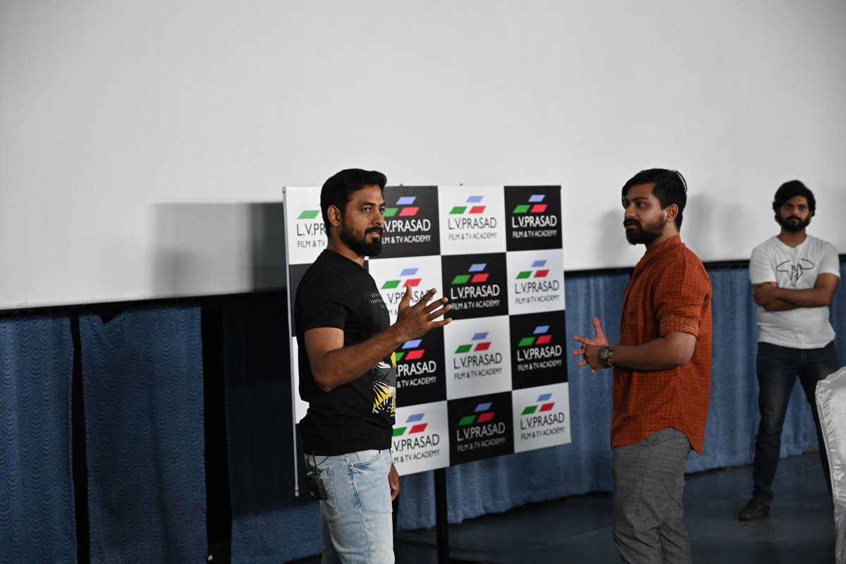 lvprasadcollege's tweet photo. Day 2 of the workshop on Film Acting by 
@Aariarujunan at L.V. Prasad Film &amp; TV Academy, Chennai.

#LVPrasadacademy #LVPA #workshop #FilmActing #AariArujunan #Aari #Indianactor #BiggBoss4 #Bigboss #biggbosswinner https://t.co/VMEFAVR6zO