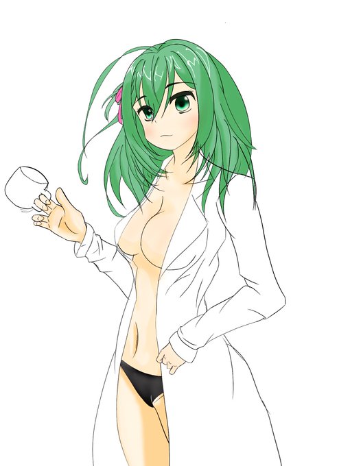 茉優先輩描いてる 色塗りがまだ全然わからん 