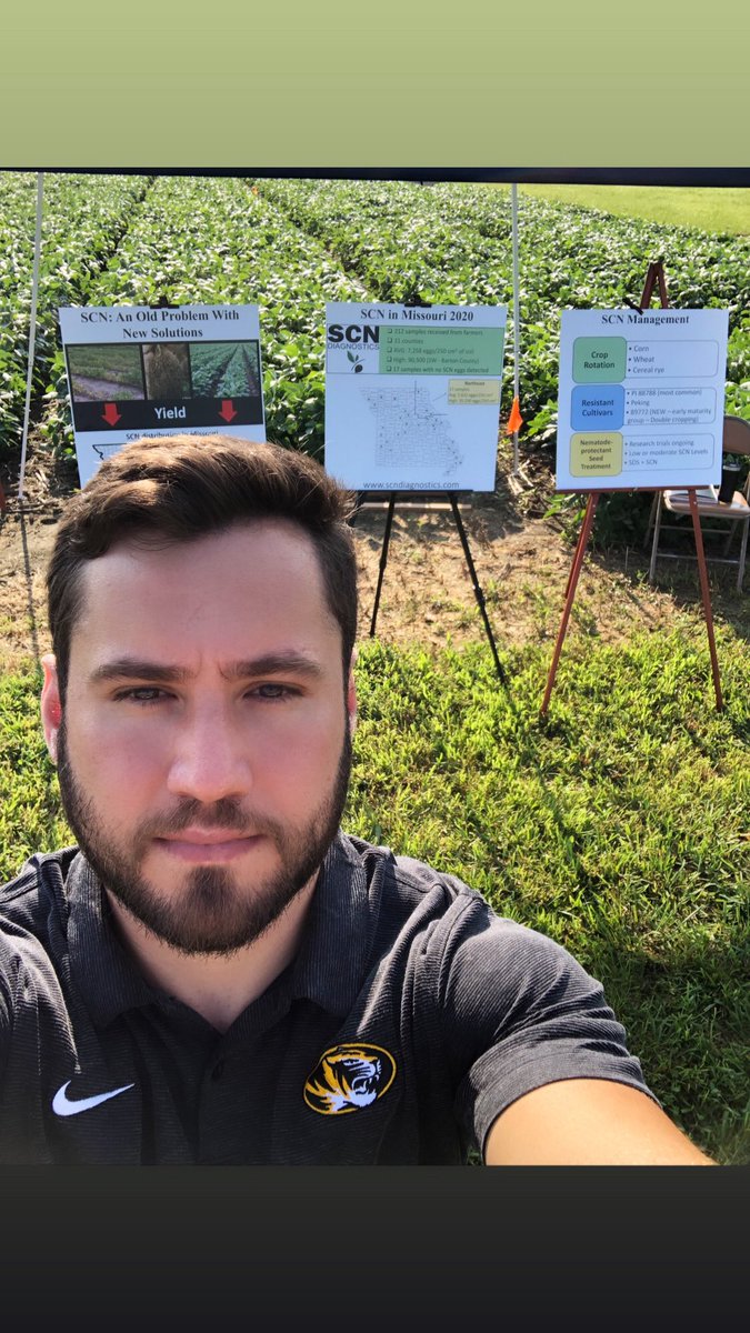 <a href="/SCNdiagnostics/">SCN Diagnostics</a> present at Greenley Research Center field day. @SCN (Soybean Cyst Nematode), an old problem with new solutions. Thank you Dr. <a href="/kmbiss/">Kaitlyn Bissonnette</a>.