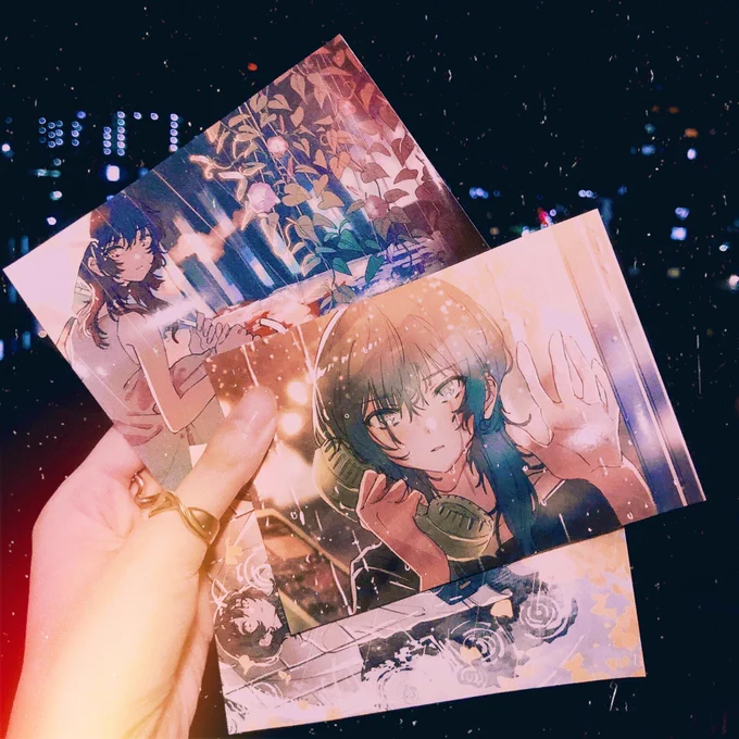 雨×ウルフ女子☔️
明日まででセブンのネットプリントに登録してみました
よよよよろしければぜひ

※画質荒め/16:9→L版にトリミング 
