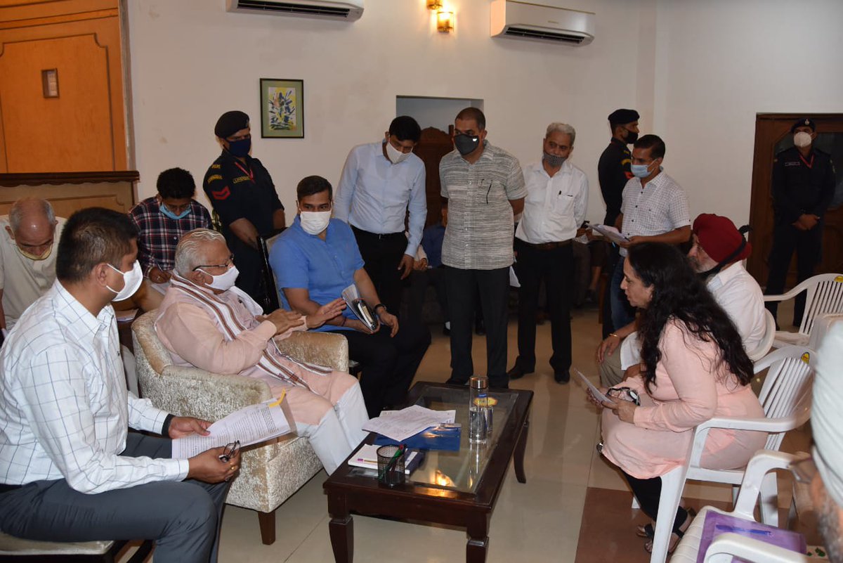 Sandykanwar's tweet photo. Thankyou @cmohry @mlkhattar for giving a positive &amp; concerned hearing of the Aquarius issue in meeting with Mrs.Nipun Kapur. Hundreds of  families suffering. Very confident you will take tough decisions in best interest of citizens as you always have. 🙏 @HMOIndia @PMOIndia https://t.co/oeza2GHL52