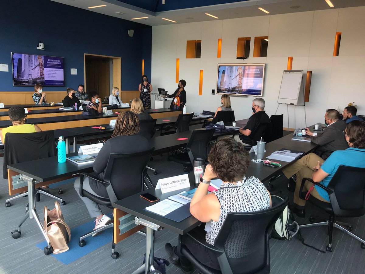 AxelsonCenter's tweet image. We are so excited to have our in-person 2021 #CEOBootCamp with a wonderful set of nonprofit leaders. Looking forward to the next three days with them!