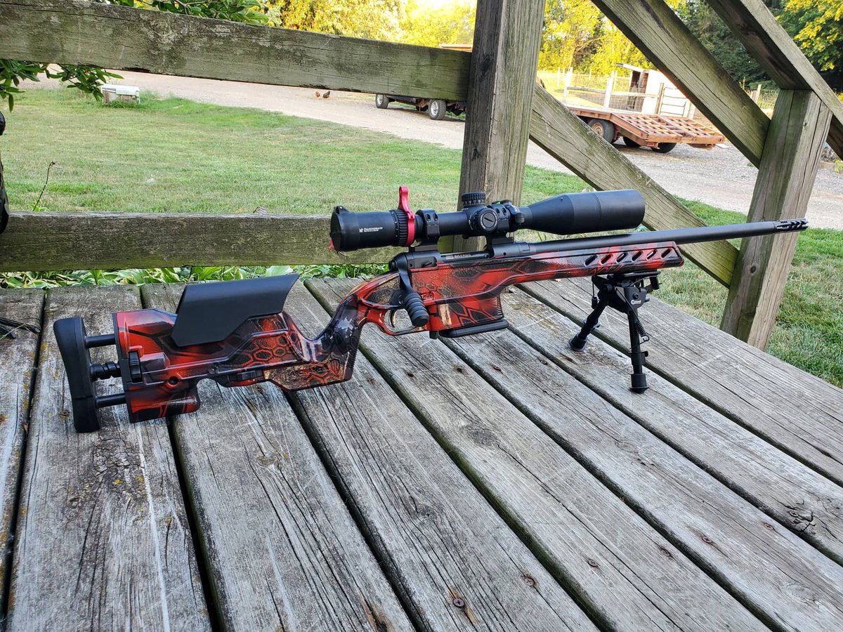 Another awesome pic of Tommy O.'s sweet setup.
Happy hunting, Tommy!!!

#dnzmounts #dnzproducts #dnz #scoperings #scopemounts #madeintheusa #americanmade #hunting #rifles #dreamgun #scope #happyhunting