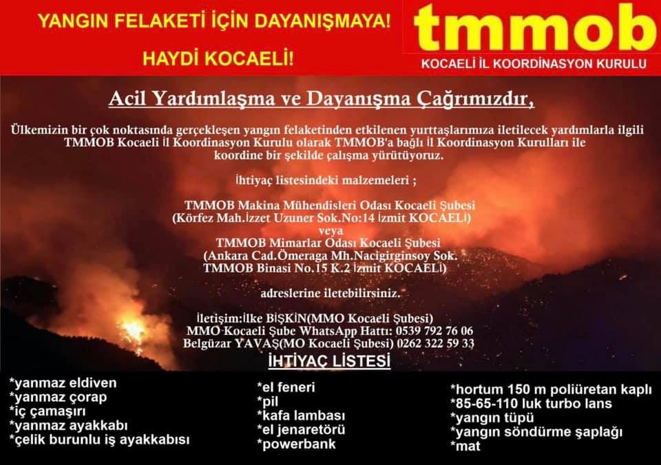 Yaşamı Savunmak İçin...
Tüm dostlarımızı dayanışmaya çağırıyoruz...