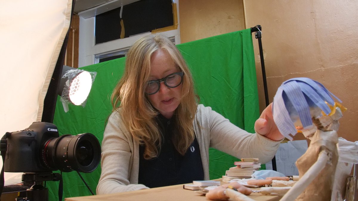 CandleAndBell's tweet image. We're really excited to be co-producing a short stop motion animation  called TYPE with @DanaBruce  from Northern Order Films. Written and directed by @yelselesor  production began in June 2021 and will continue until September.