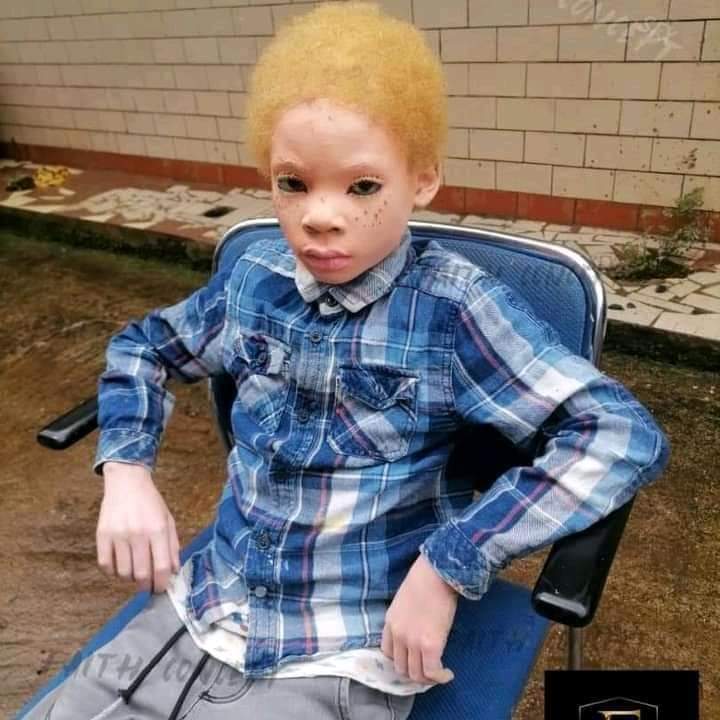 KrissToumi's tweet photo. Cette jeune Maquilleuse Prothésiste Camerounaise basée à Bamenda s'appelle FAITH FEH et elle a réussi habilement a métamorphosé ce petit garçon de peau noire en un petit albinos pour un projet de sensibilisation.
En tout cas, on trouve ça très réussi😊
Chapeau l'artiste ! 😊🙏🇨���� https://t.co/n4rwXShFKq