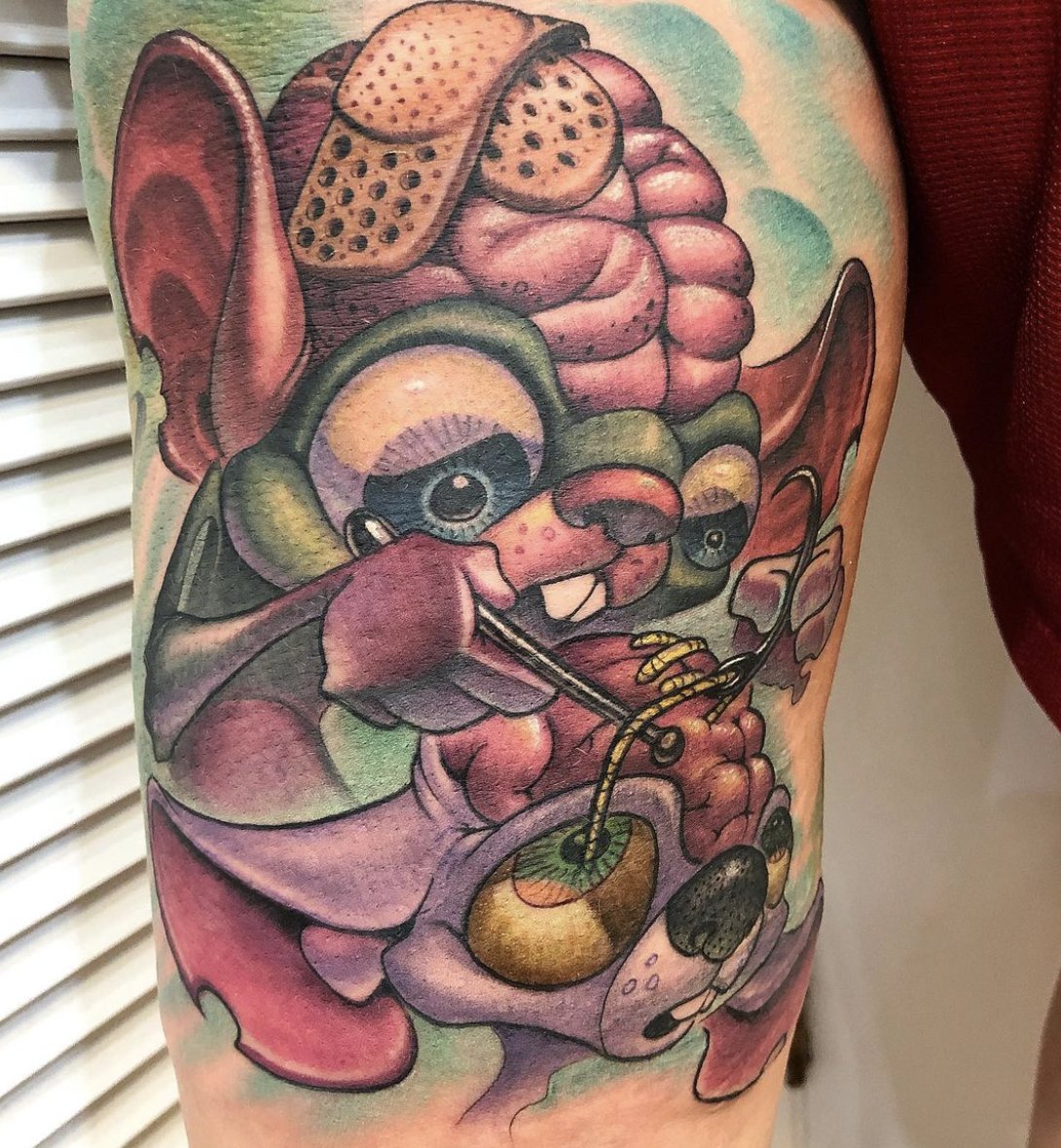 jessesmithart's tweet photo. Little banger I bashed out back in 2019!
#tattooistartmag #inkedmag #carkayous #tattooistartmagazine #evolvedmagazine #tattoosnob #fkirons #fkironsproteam #newschool #newschoolartist #sanidermproteam #rvanewschool
#jessesmith #jessesmithtattoos #loosescrewtattoo #heliosproteam https://t.co/5sPLTHm3IL