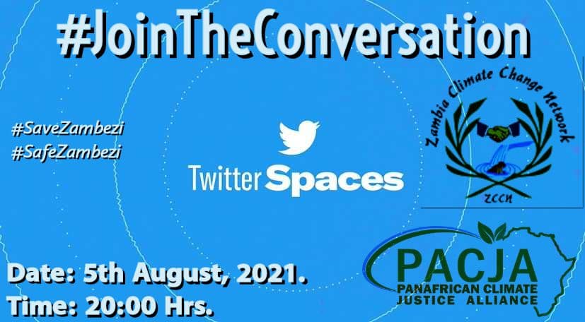 ZCCN_Official's tweet photo. Join ZCCN's Youth Digital Climate Activists (YDAs) in partnership with @PACJA1 and inspired by @WWFZambia in an interesting debate on Wildlife Conservation and save the Lower Zambezi National Park campaign.
#SaveZambezi
#SafeZambezi https://t.co/azL42AfzEB