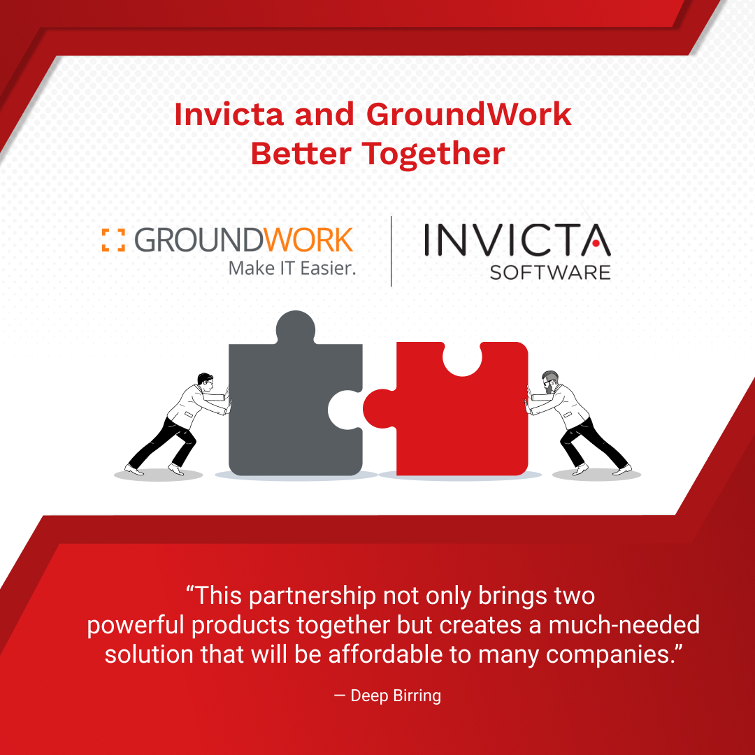 INVICTASoftware's tweet image. Invicta Software is pleased to announce its strategic #partnership with GroundWork Monitor Enterprises, a powerful IT monitoring software for physical, virtual and cloud-based infrastructures. Read more about the product offering here: invictasoftware.com/invicta-networ…
#helpdesk #itms