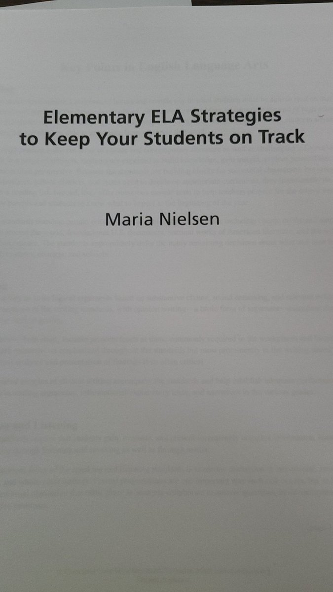 Strategies for ELA is about to start! LETS LEARN! <a href="/WISDParmley/">Parmley Elementary</a> #ParmleyPROUD #atplc